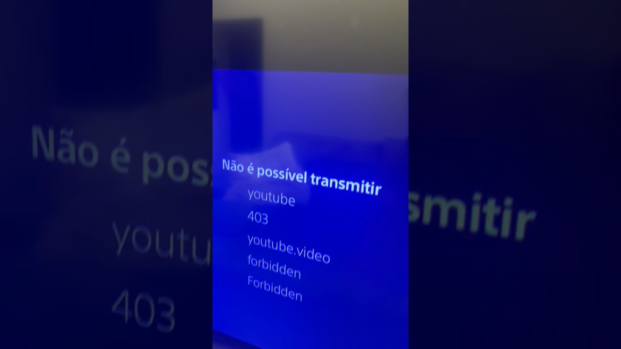 プレイステーション5 How to fix error 403 for live streaming on PS5 - YouTube