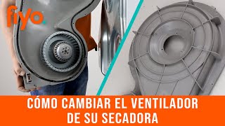 Sin valor pestillo Temeridad Cómo cambiar el ventilador de su secadora - YouTube