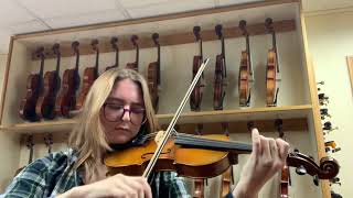 Pierre Marcel Deluxe violin, Stamell Stringed Instruments