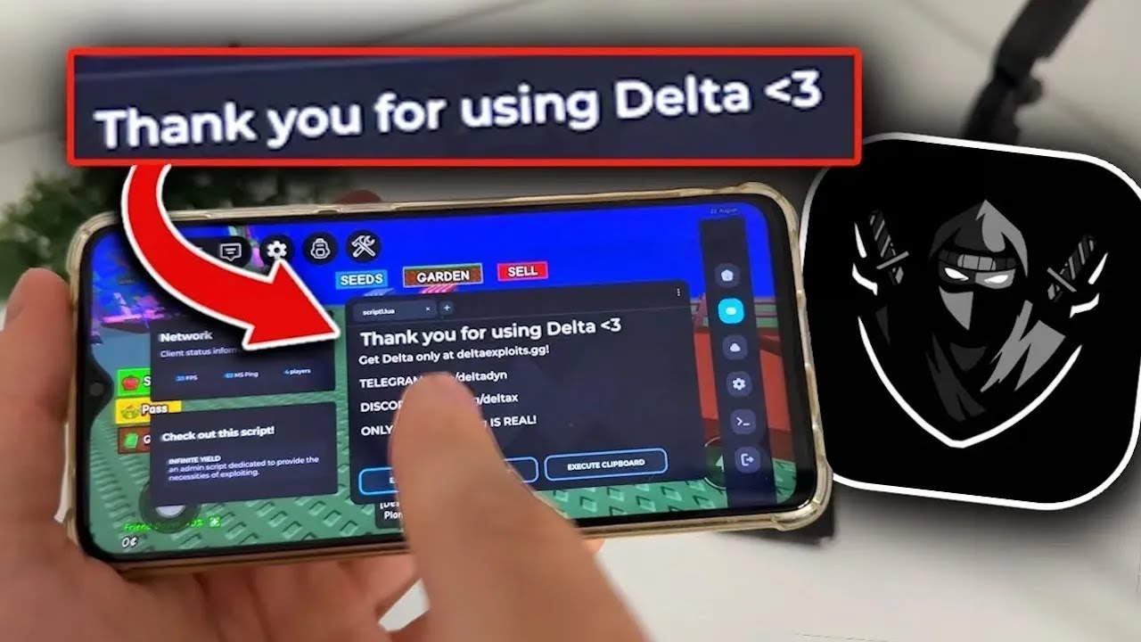 Delta Executor Android iOS PC - How To Download Delta Executor - Delta Executor For Roblox - 2026