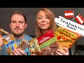 Northern Irish Couple Try Snacks From Austria