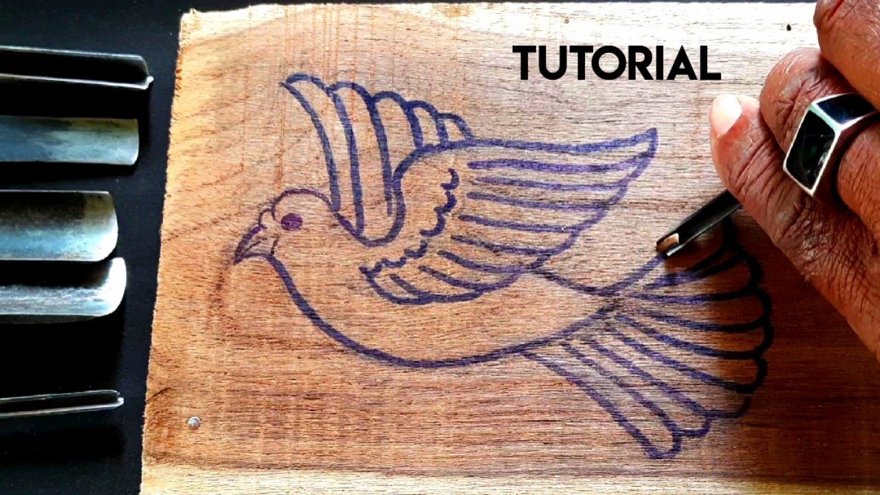 Bird Making Wood Tutorial by UP wood art YouTube