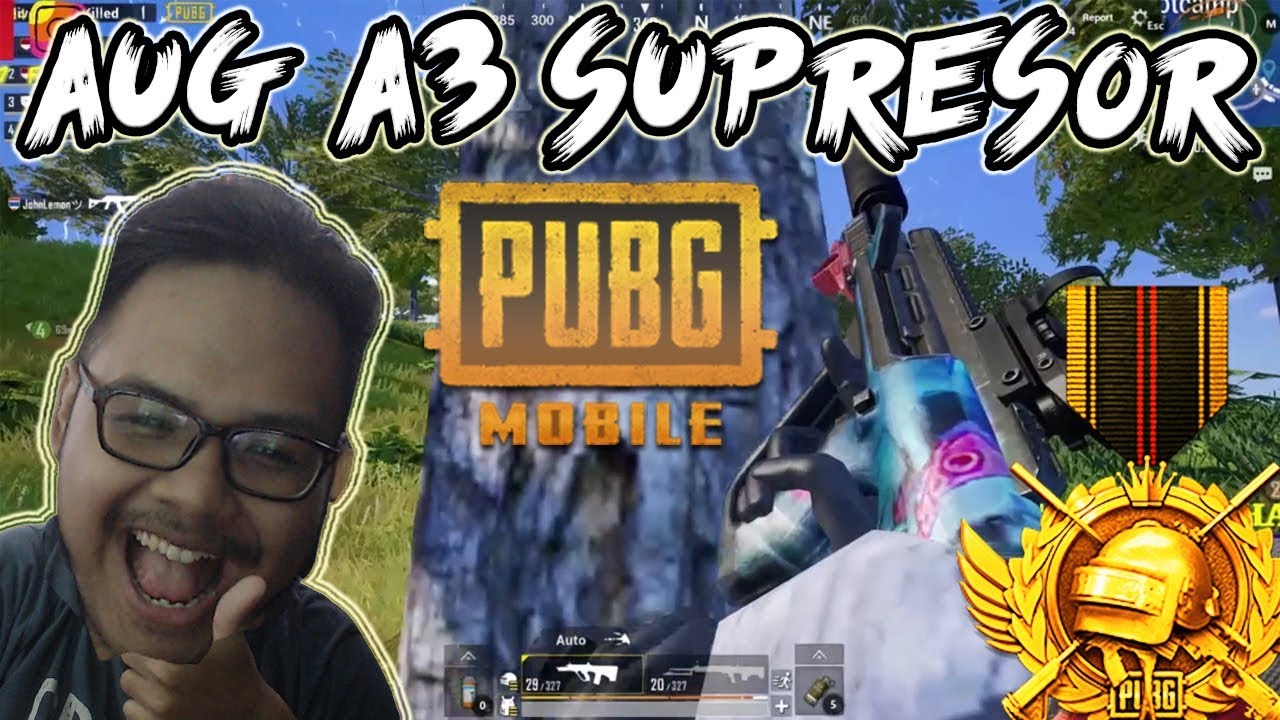 AUG A3 SUPRESOR APAKAH AUTO CHICKEN ?? PUBG MOBILE #PUBGMOBILE #PUBG - 