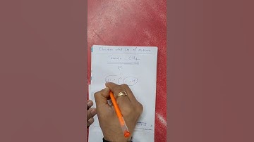 Electron dot structure of Methane by  #youtubeshorts #sudhirsir #viral #shorts.   by Sudhir sir