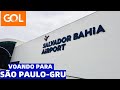 AEROPORTO DE SALVADOR- BA - VOANDO PARA SÃO PAULO-GRU COM A GOL  NO BOEING 737-800 -   TRIP REPORT