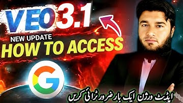 Veo 3.1 Update Features & Free Use | Google Ka Naya AI Video Generator in Urdu/Hindi 🔥