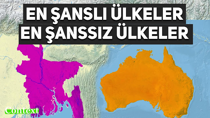 Dünyanın EN ŞANSLI ve EN ŞANSSIZ Ülkeleri!