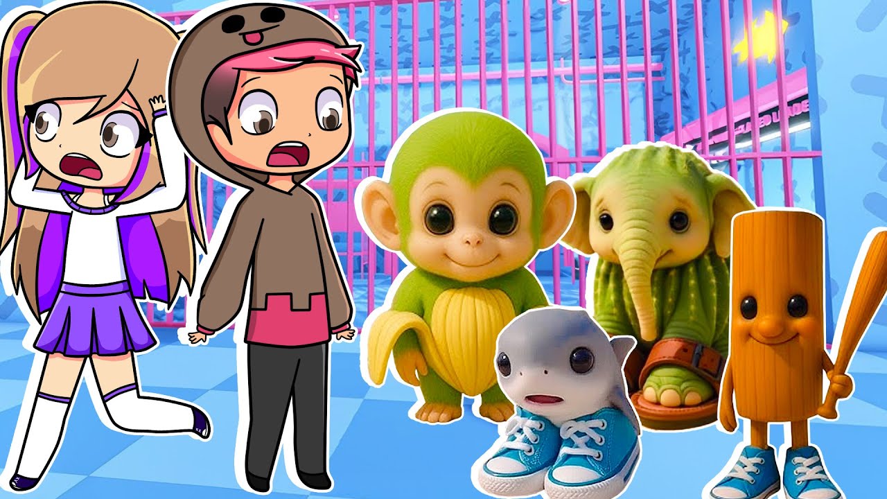 ESCAPAMOS de la PRISIÓN de BEBES ITALIAN BRAINROT en ROBLOX !