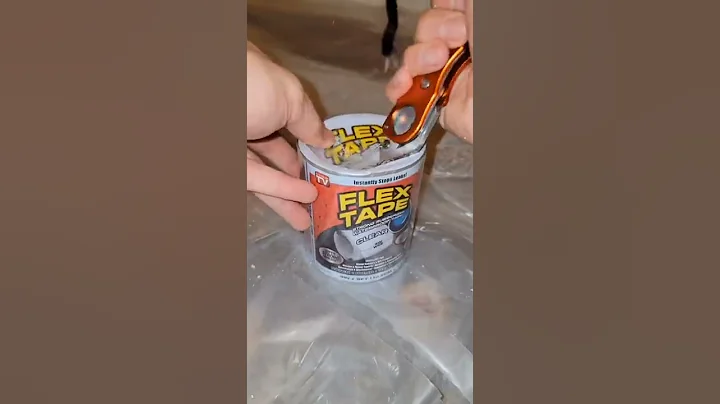 Can flex seal stop a pinhole LEAK? #shorts #plumbing