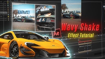 Wavy Shake effect tutorial in after effects