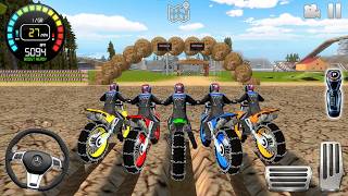 Juego de Motos - Paseo de Motos Extremas #4 - Offroad Outlaws best motor bike Android / IOS gameplay screenshot 4