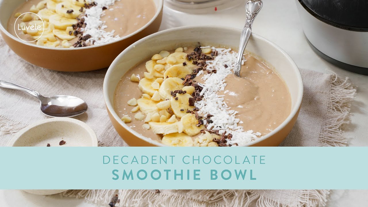 Chocolate Smoothie Bowl YouTube