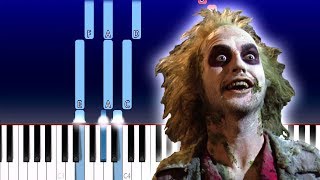 Beetlejuice - Dead Mom (Piano Tutorial) chords