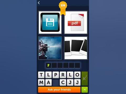 4 Pics 1 Word Level 378 - YouTube