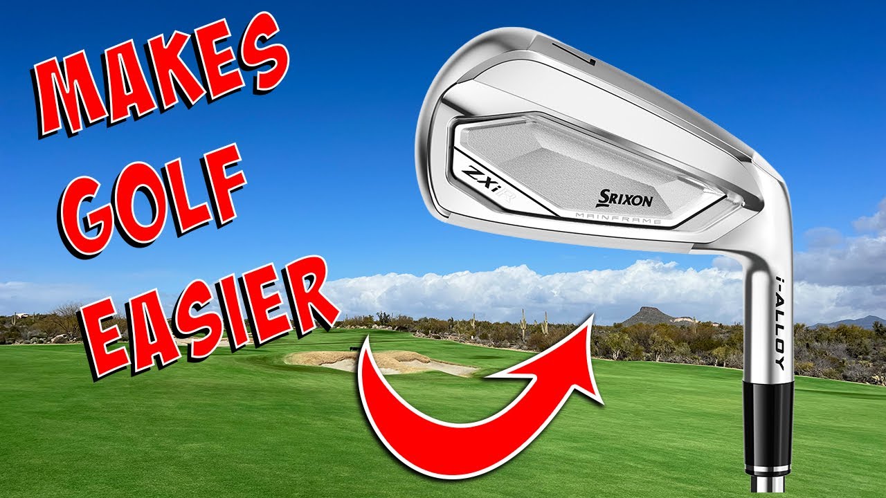 Srixon ZXiR Irons: Game-Improvement irons with Srixon FEEL - YouTube