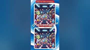 Only 1% Can Spot All 3 Differences! 😱 | Challenge no. 48 CANDY GAMING #shorts