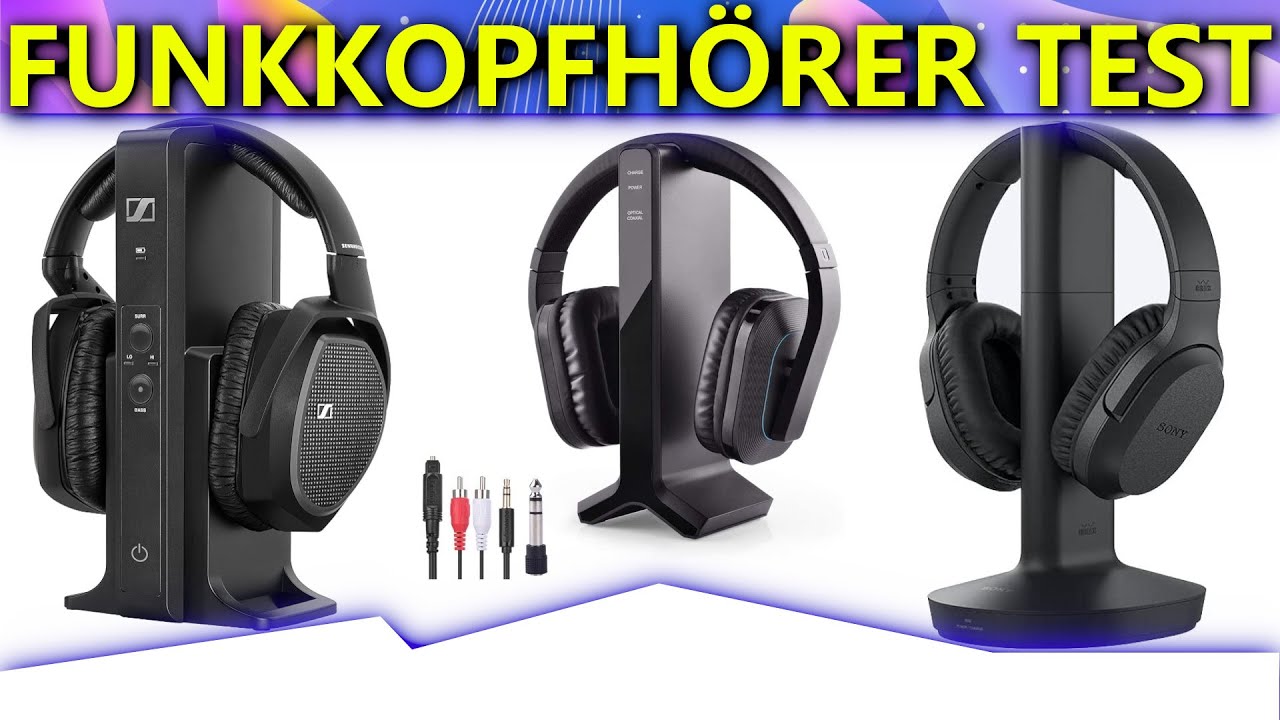 Update ✔ Funkkopfhörer Test 2022 | Vorstellung der Besten 3♯