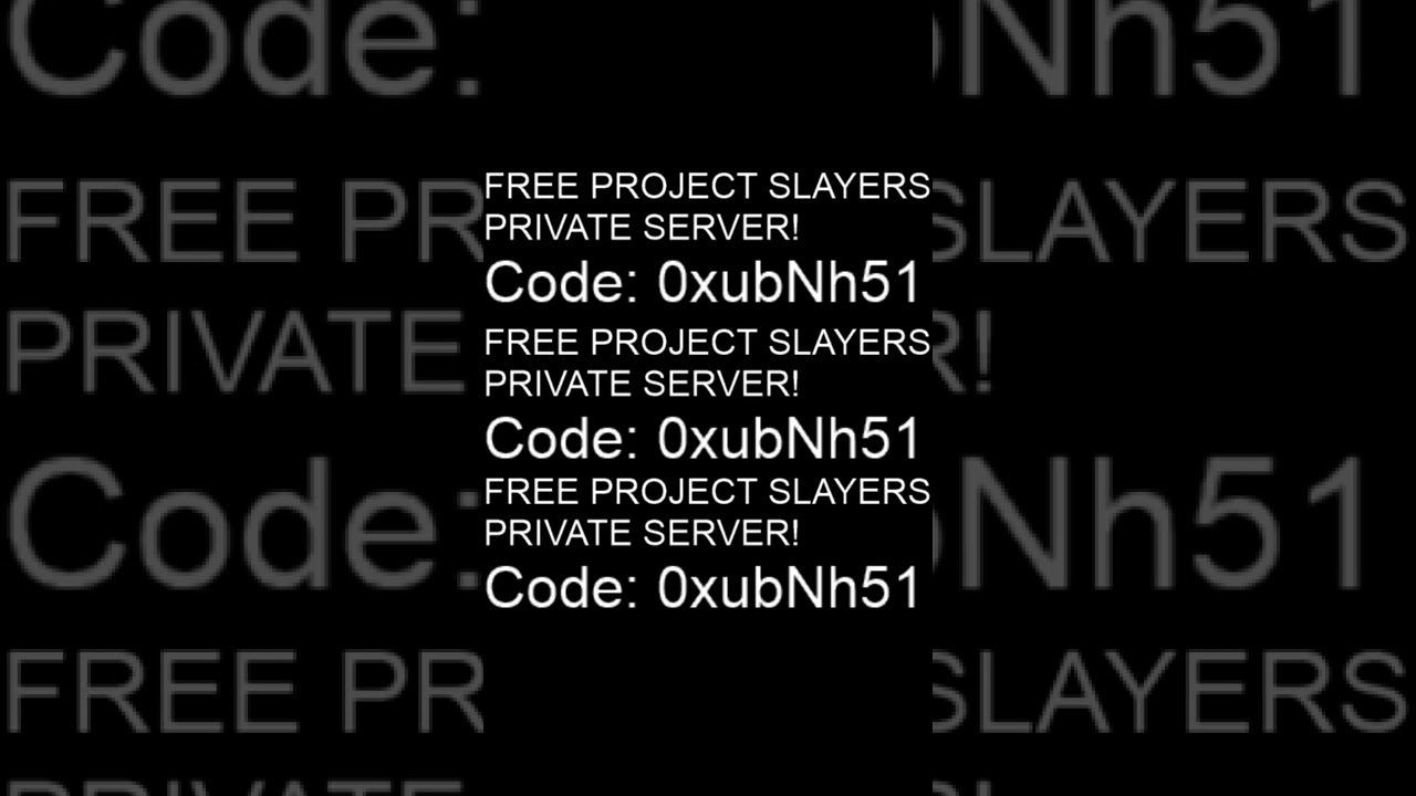 Project Slayers Codes Privados - Apps on Google Play