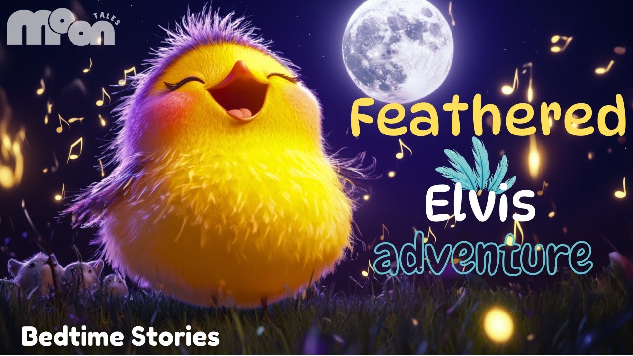 The Best Bedtime Story EVER 😴 Feathered Elvis adventure😴 Calming ...