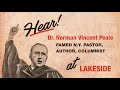 Dr  Norman Vincent Peale Lakeside September 4, 1983