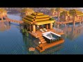 How to build an Overwater Bungalow in Minecraft | Easy Tutorial