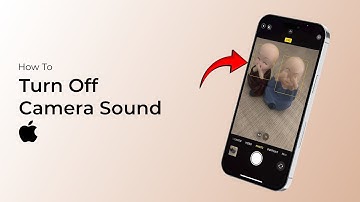 3 Ways to Turn Off Camera Sound on iPhone?