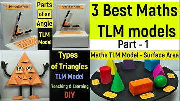 3 best maths tlm working models | Maths project model | #diyasfunplay | #diyproject | Part -1