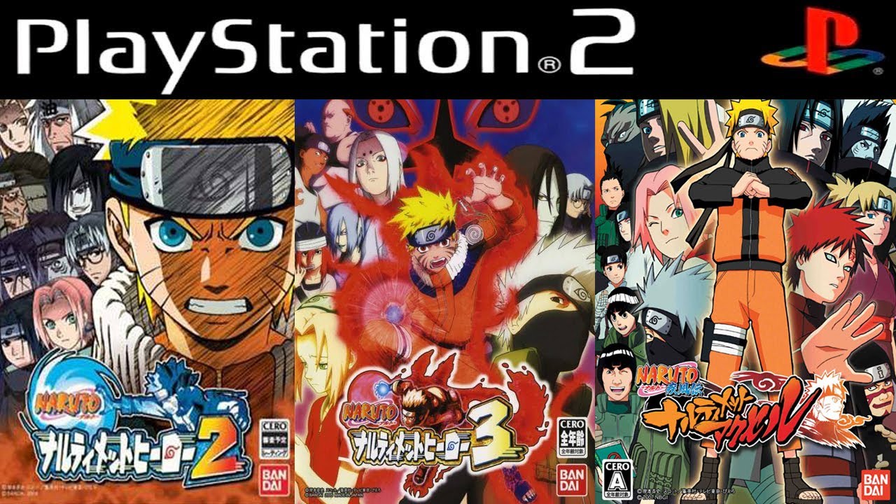 🔴NARUTO: Ultimate Ninja 2, 3 e 4 (ATÉ ZERAR TODOS) - YouTube