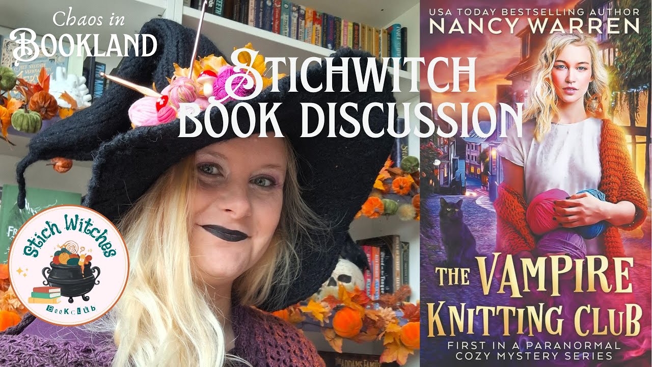 bookdiscussion: The vampire knitting club  |Stich witch bookclub