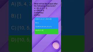 Python Quiz No.63 With Explanation | Learn & Test Together | #pythonquiz #pyforpython #pythonshorts