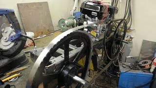 Sawmill build - 4. It costed two end mills and a paint brush