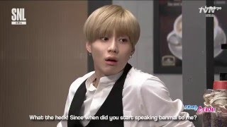 [ENG] 160227 Taemin SNL Korea - [Tsundere Cafe] part 1