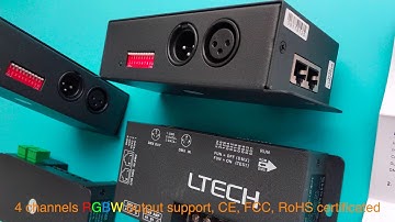 LTech LT-840-6A DMX/RDM decoder - kutop.com