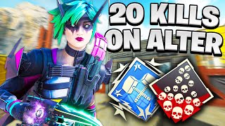 Alter, but I Drop 20 Kills...