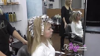 Мелирование волос Блондинка Блонд тонирование волос Мелирование волос Блондинка Блонд тонирование волос