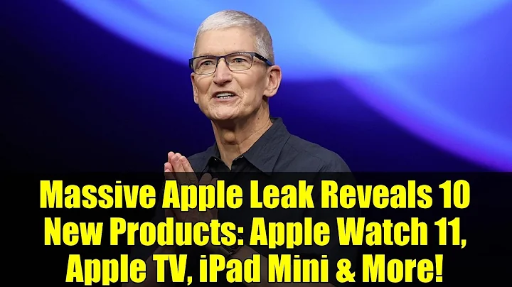 Massive Apple Leak Reveals 10 New Products: Apple Watch 11, Apple TV, iPad Mini & More!