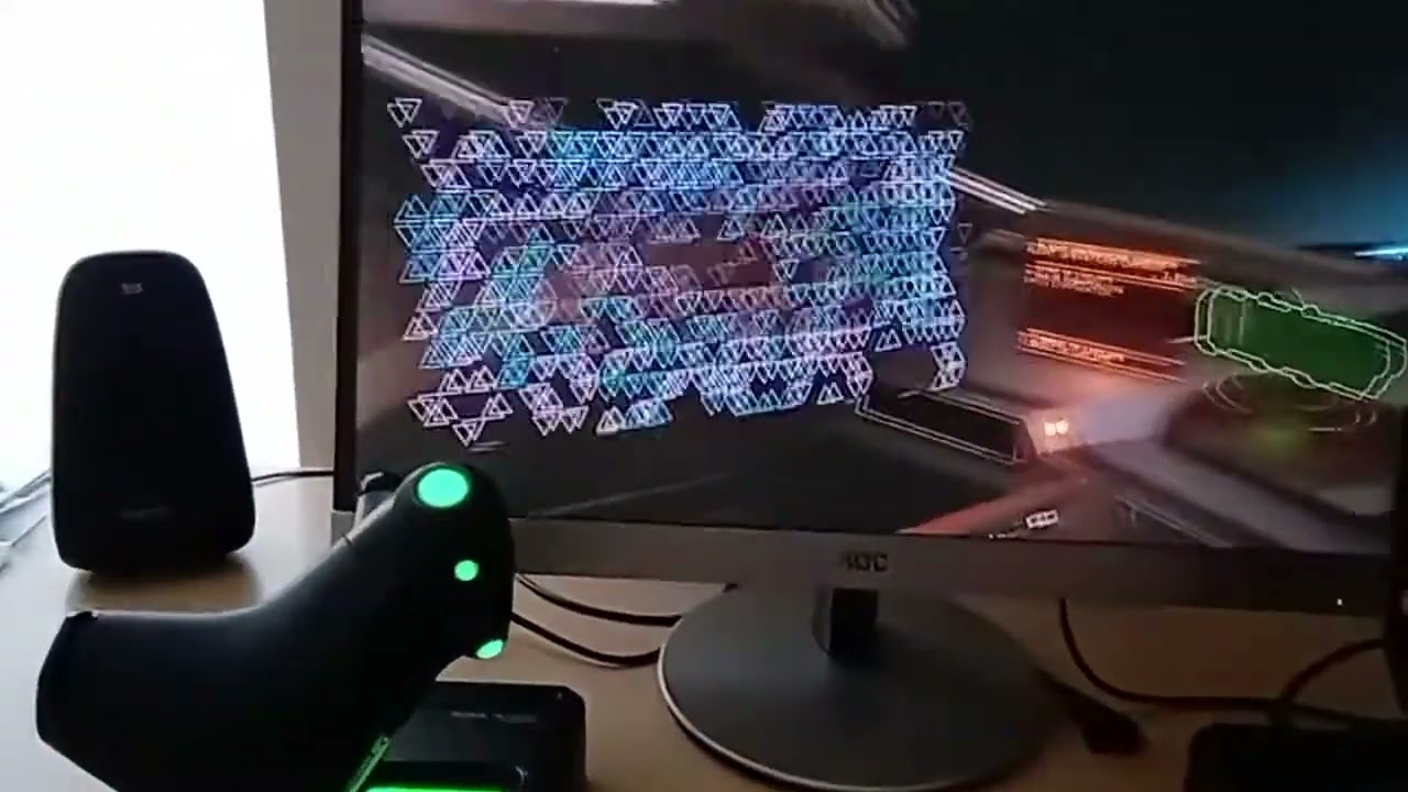 EliteAPI showcase | Elite Dangerous X52Pro prototype landing gear & docking