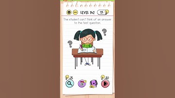 Brain Test Tricky Puzzles Level 142 Answer | The student can