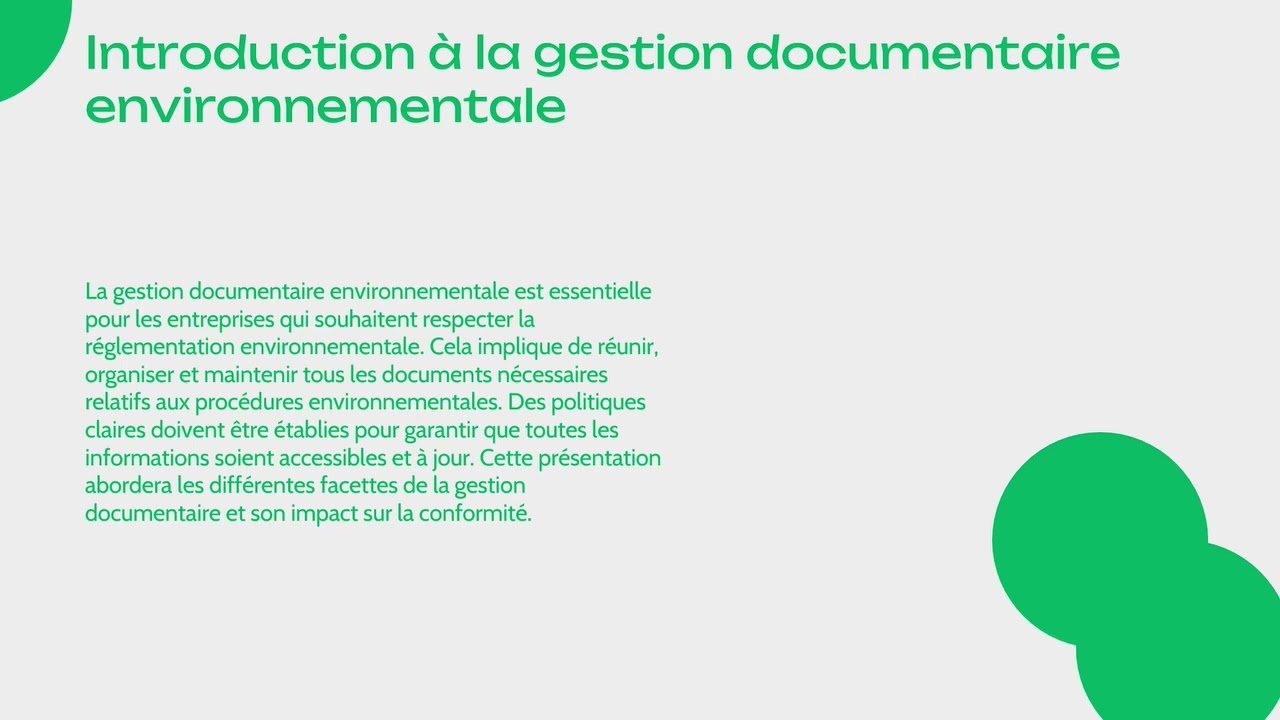 ISO 14001 : 2015 Module 18  Informations Documentées