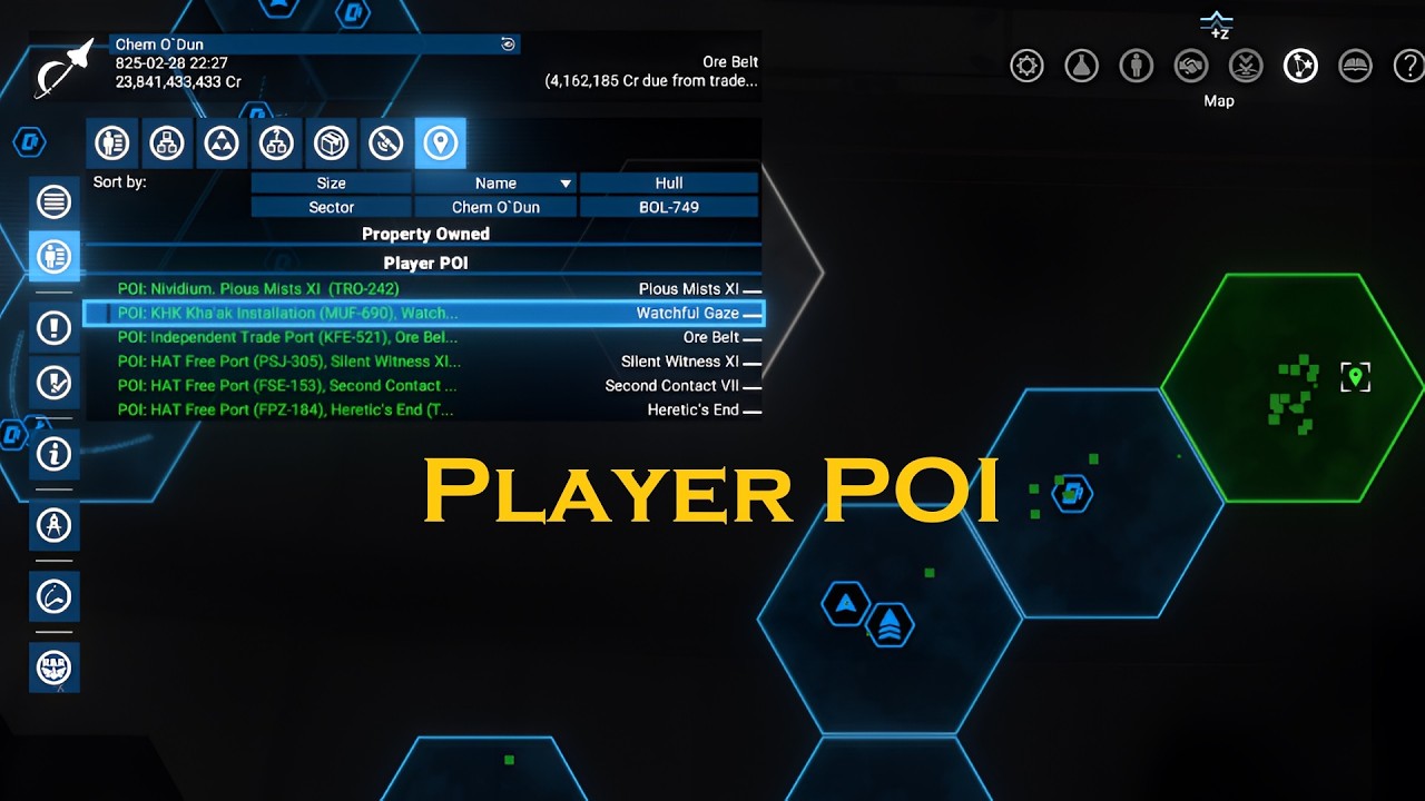 Player POI. Automatic POI assignment to found abandoned ships and ...