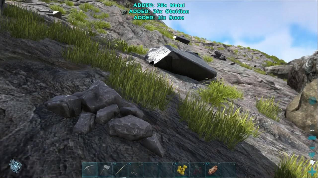 How to Find Sulfur in ARK Scorched Earth. Sulphur, Ark, Earth