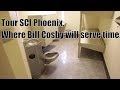 Tour Bill Cosby's prison where he will be serving his time, SCI Phoenix