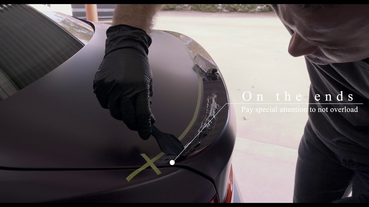 Step by step f80 M3 carbon fiber trunk spoiler installation