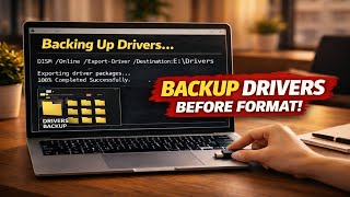 How To Backup All Drivers Before Formatting Your PC (No Internet Needed)