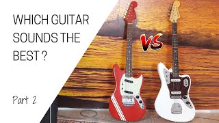 MUSTANG vs JAGUAR - Red Hot Chili Peppers Guitar Cover Fender Jaguar Vs Mustang Indie And Surf Rock Riffs