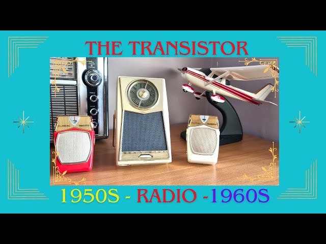 The Transistor Radio - An Icon of the 1960s - RCA Victor