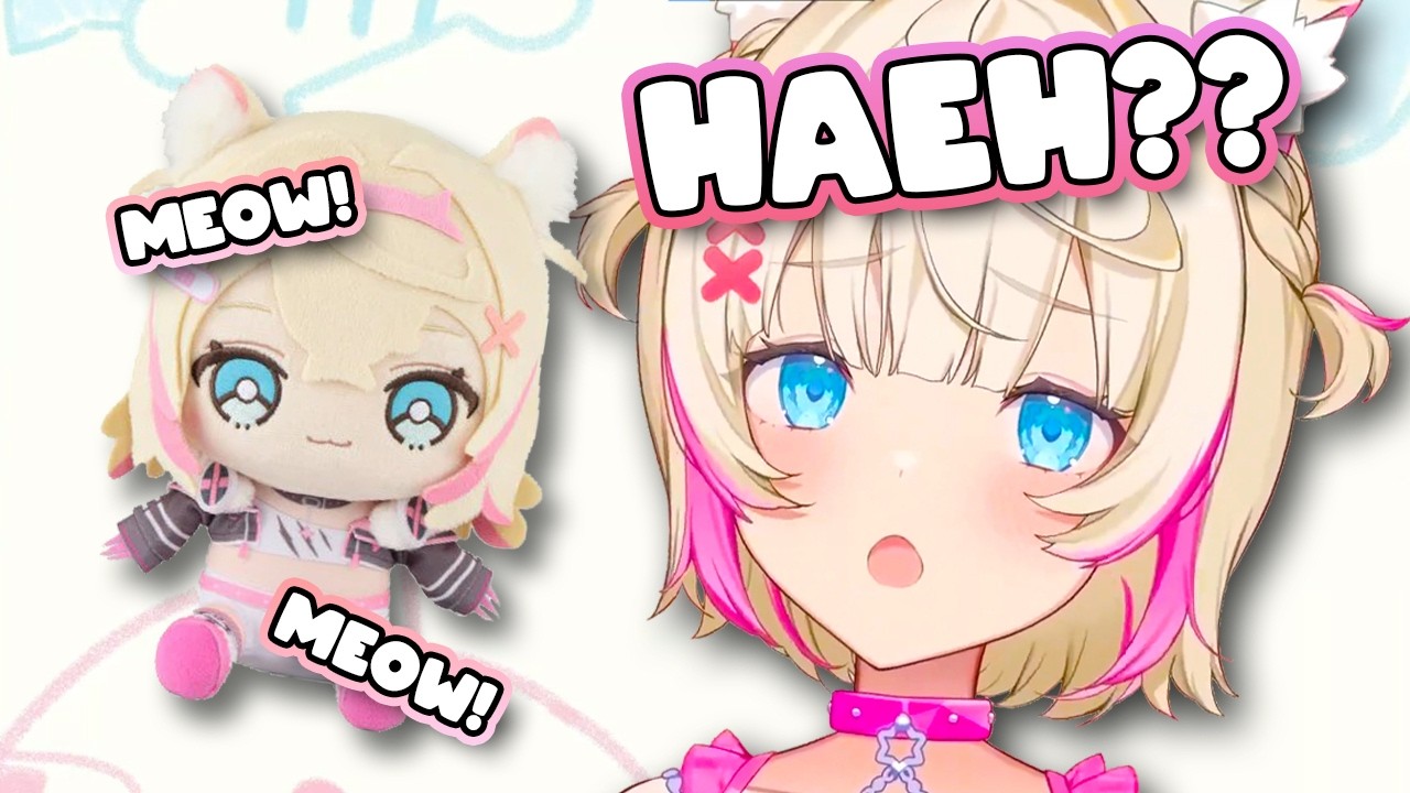 Mococo was not ready for her plushy prototype