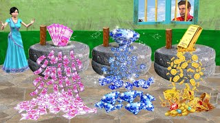 तीन जादुई चक्की Teen Jadui Magical Money Chakki Comedy Video हिंदी कहानियां Hindi Kahaniya Stories