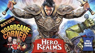 Hero Realms Review with Boardgame Corner (and Suzanne Sheldon)