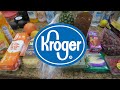 Food on Sale at Kroger this week! Kroger Shop with me and Grocery Haul